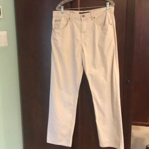 Calvin Klein Men's Straight Jeans - Cream